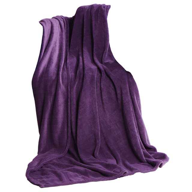 CelinaTex Flauschige Kuscheldecke 150 x 200 cm lila 🛋️🌟