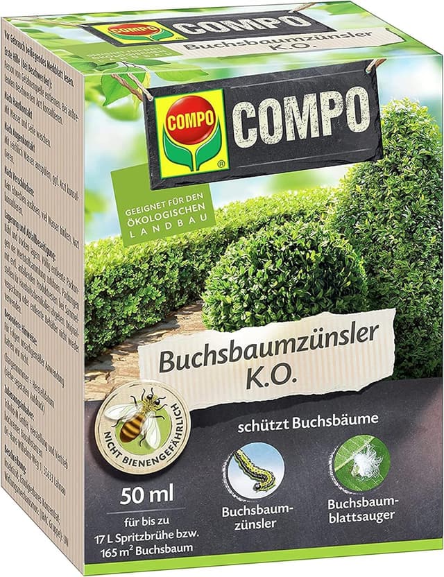 COMPO Buchsbaumzünsler K.O. - Spritzmittel 🌿🐛🌿