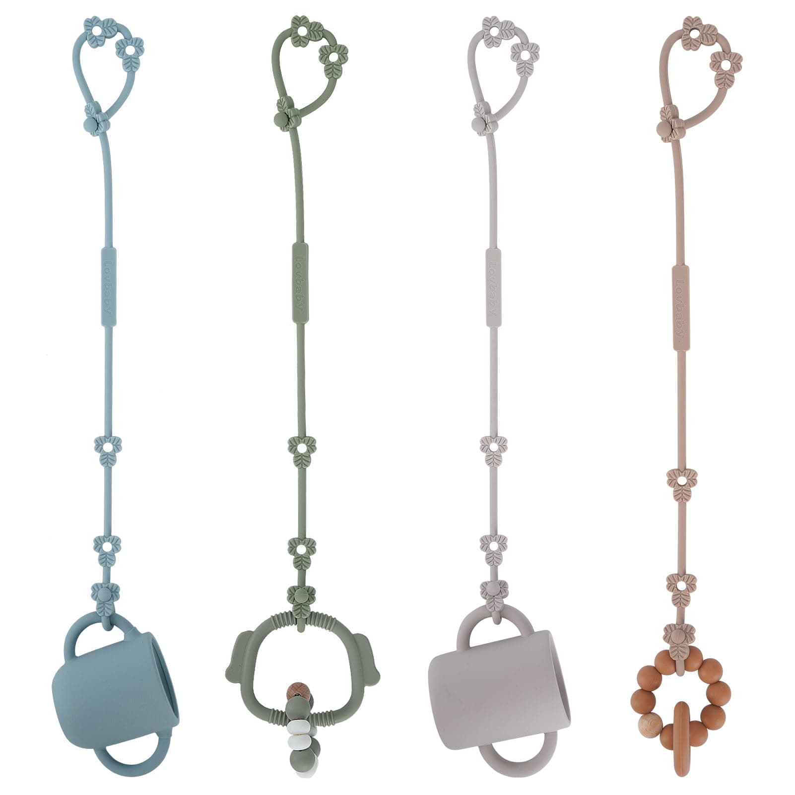 🌟 REOEWE Cup Catcher - Sicherheitsgurte Für Spielzeug 4er-Pack