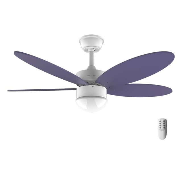 Cecotec Deckenventilator EnergySilence Aero 4260 Purple ✨ 40W, DC-Motor, 42 Zoll, LED-Licht, Fernbedienung, Timer