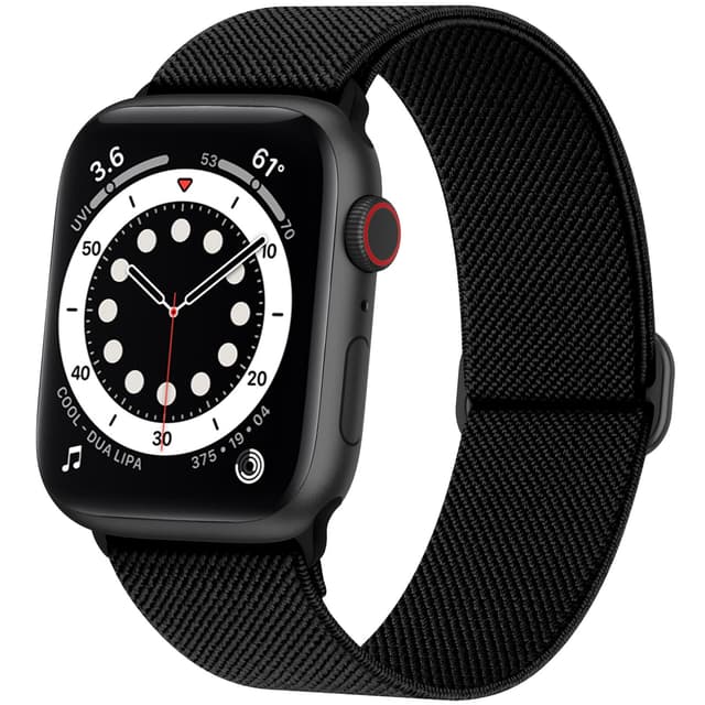 AMSky Elastisches Solo Loop Band für Apple Watch Armband