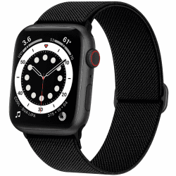 AMSky Elastisches Solo Loop Band für Apple Watch Armband
