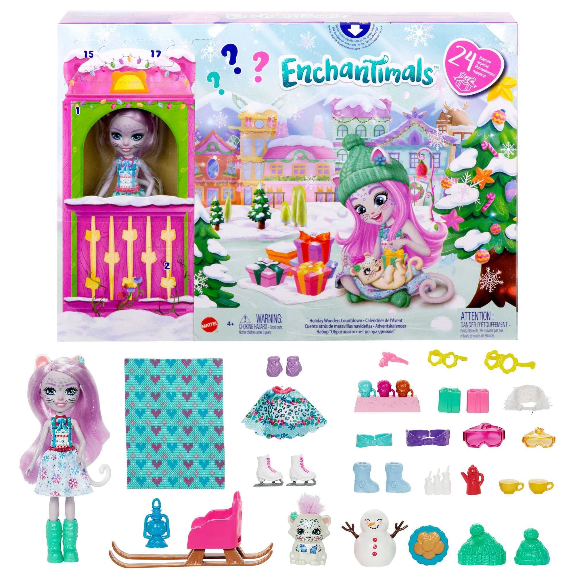 Enchantimals Winterwunder-Adventskalender 🎄❄️🎁