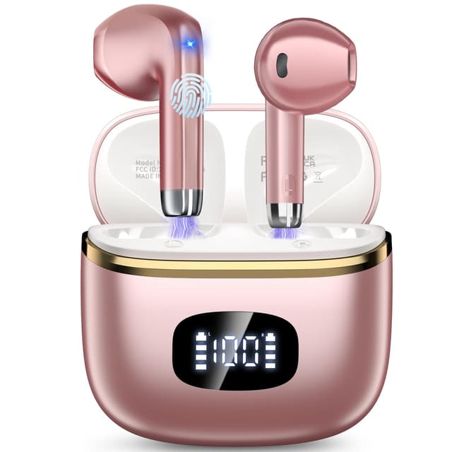 🎧 Bluetooth Kopfhörer Kabellos Bluetooth 5.3 mit ENC Noise Cancelling Mic 🌟 40 Std Spielzeit