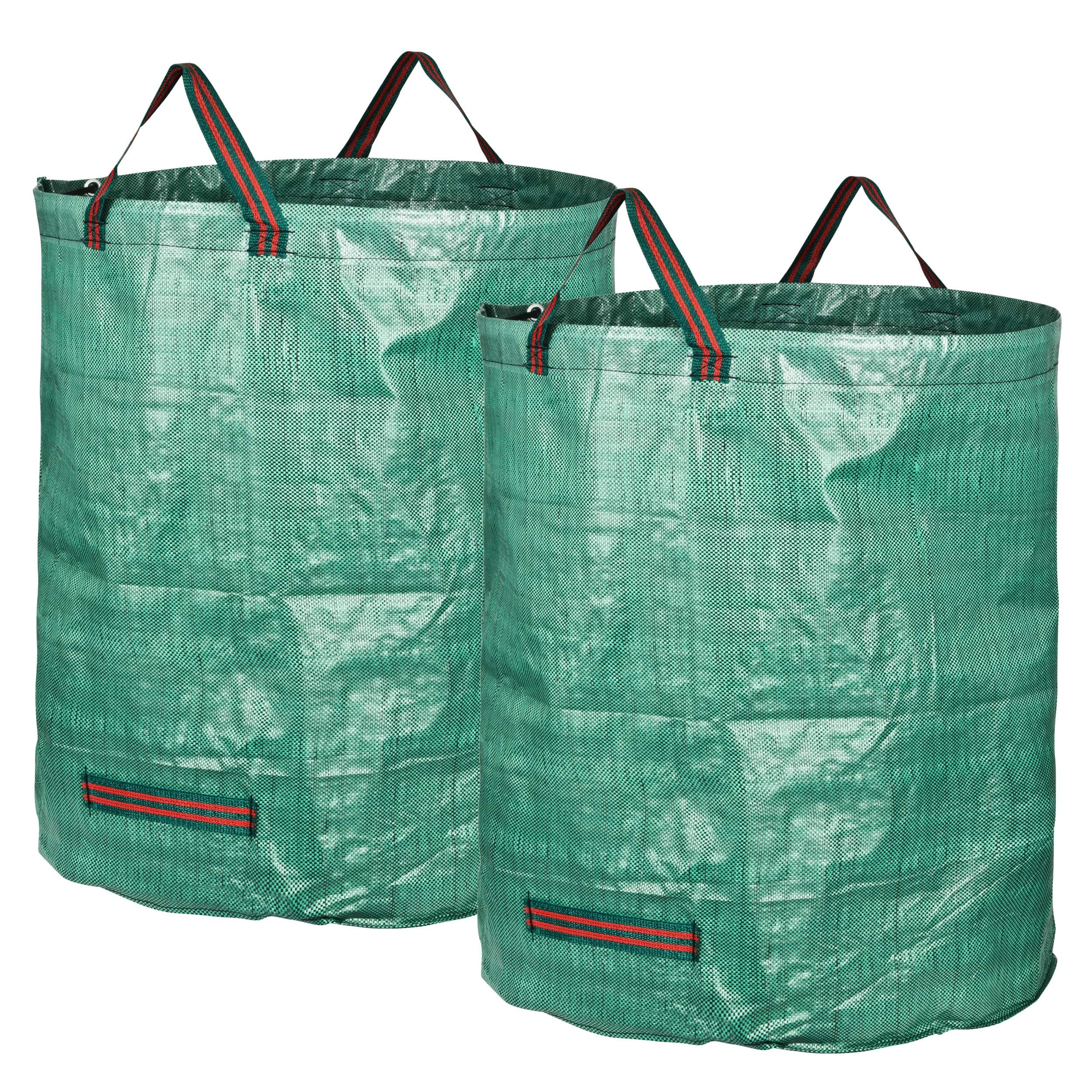🌿🍂 GardenMate 2X 272l Gartensack Laubsack Gartenabfallsack stabil - Gartensäcke für Gartenabfälle 🍂🌿