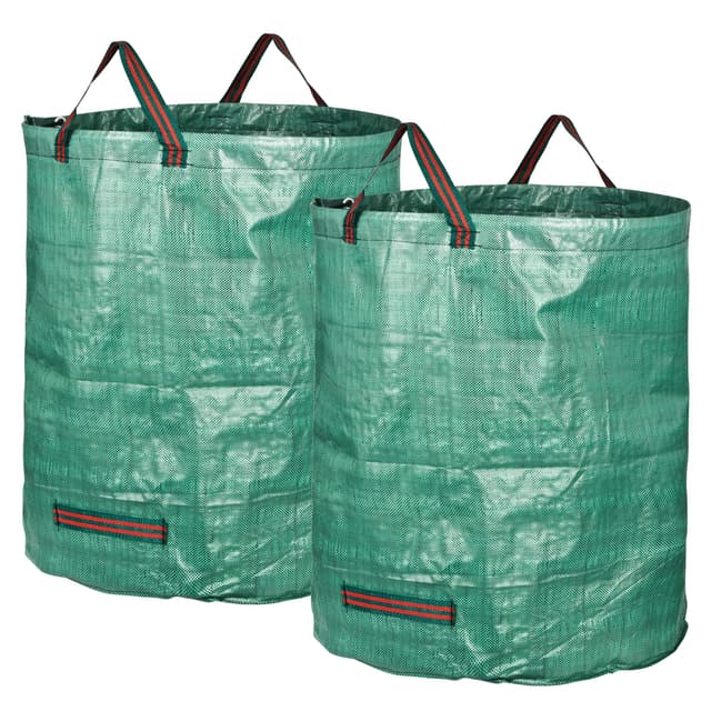 🌿🍂 GardenMate 2X 272l Gartensack Laubsack Gartenabfallsack stabil - Gartensäcke für Gartenabfälle 🍂🌿