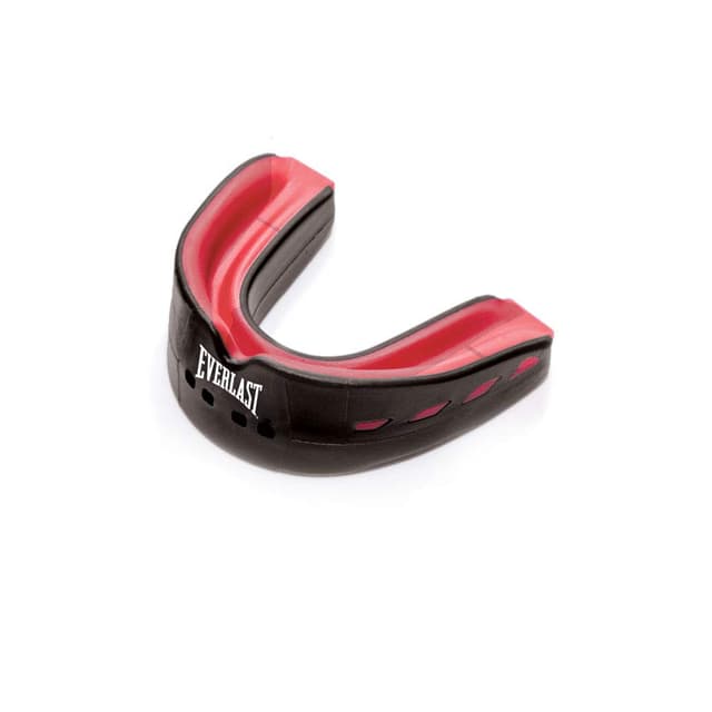 🥊 Super Angebot: Everlast Unisex-Erwachsene Sport Boxen Mundschutz Evershield Double Mouthgard Černá/Červená