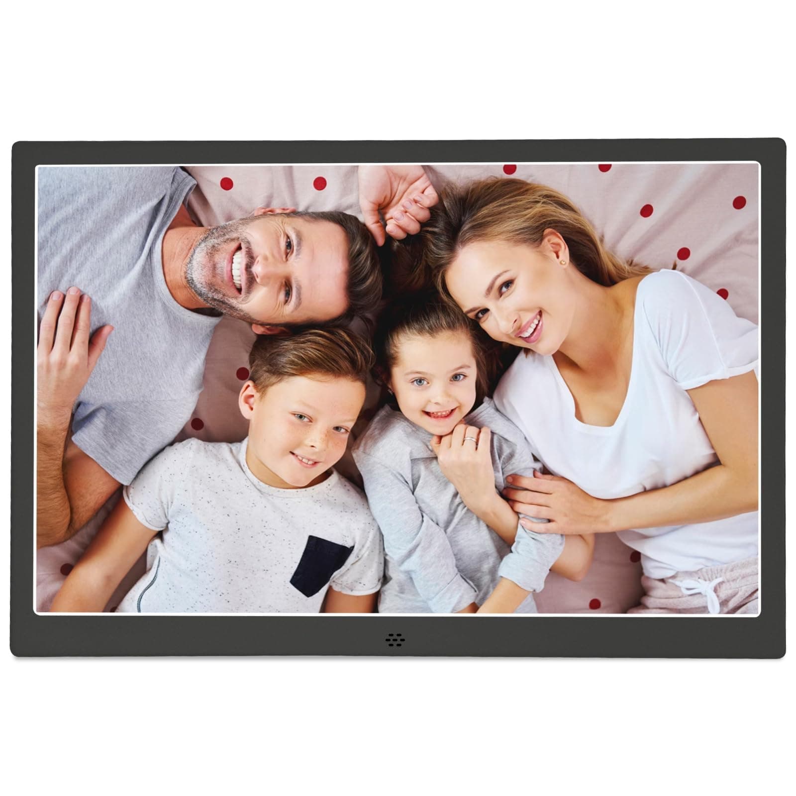 KASTISS Digitaler Fotorahmen 15-Zoll Schwarz 📸🖼️