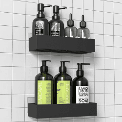 🚿 Diwoker Duschablage Ohne Bohren - Duschregal Badezimmer Organizer 🛁 Angebot bei HelloDeals