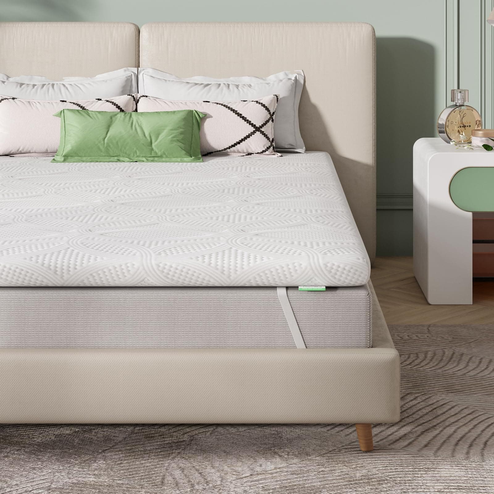 Novilla Matratzen Topper 180x200 5cm Gel Memory Foam Matratzenauflage 🌛