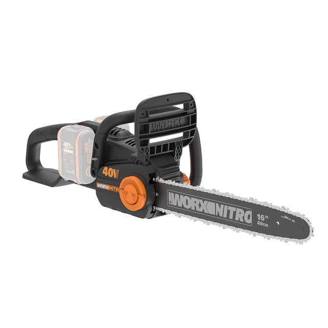 🌿 WORX WG385E.9 NITRO Akku Kettensäge 40V(2x20V) 🌳
