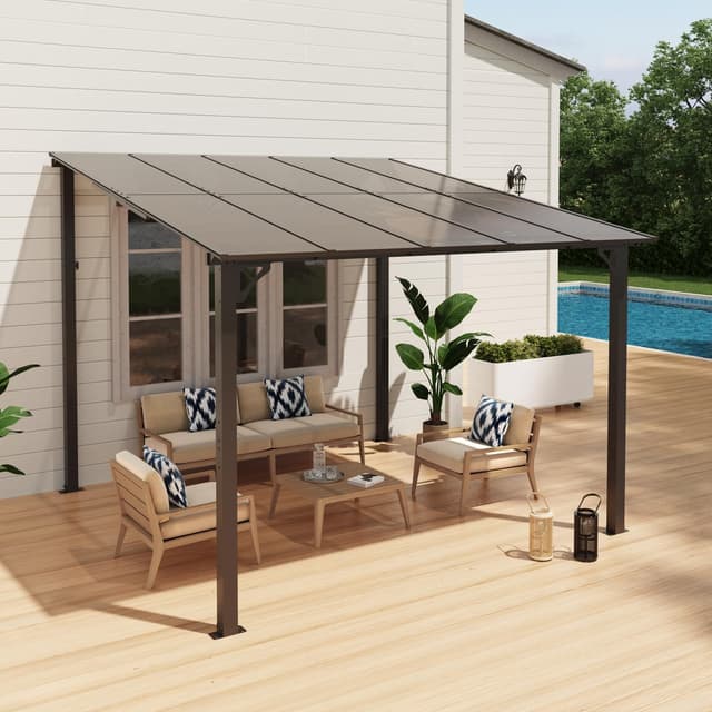 OC Orange-Casual Terrassenüberdachung, 3x3m Pergola 🌞🏡