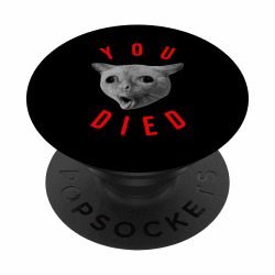 Lustiges Videospiel-T-Shirt für Gamer mit witzigem 'You Died' Design 🎮