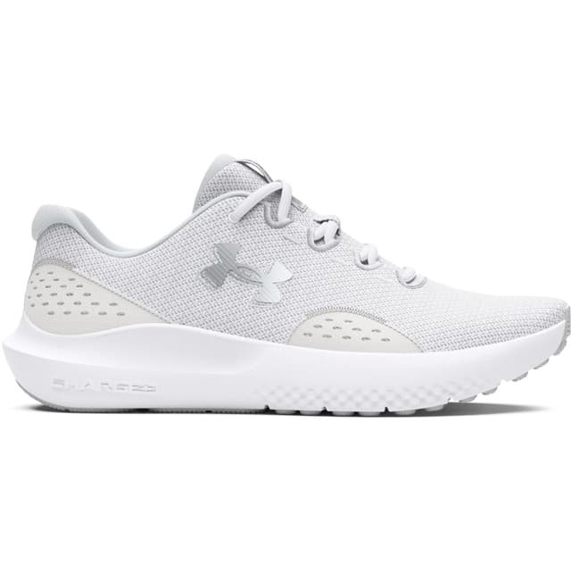 Under Armour Damen Ua W Charged Surge 4 Laufschuhe 37.5 EU White Distant Gray Metallic Silver 🏃‍♀️👟