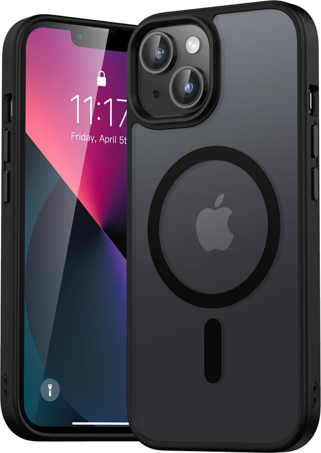 Natiiozie Magnetisch Hülle für iPhone 14/iPhone 13 📱🔒