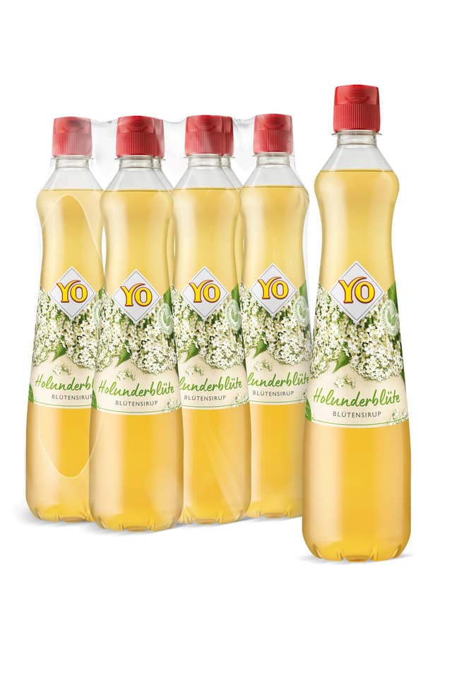 Angebot: YO Sirup Holunderblüte (6 x 700 ml) 🌸🥤