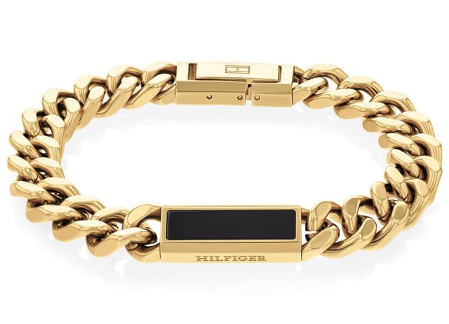 Tommy Hilfiger Herren Gliederarmband in Gelbgold 🌟- 2790539 Sonderangebot