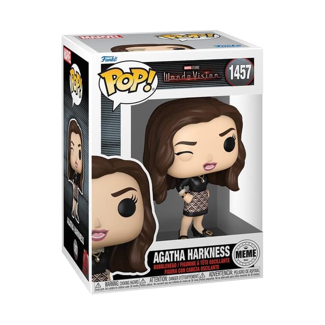 🚀 Funko Pop! TV: Meme – Agatha Harkness - WandaVision Vinyl-Sammelfigur 🎁