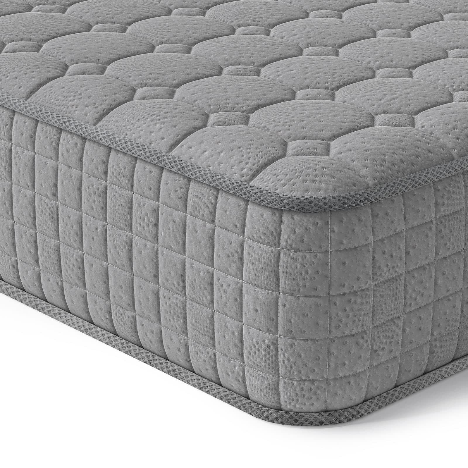 Vesgantti Matratze 90x200 7-Zonen Federkernmatratze 24cm Taschenfederkernmatratze