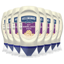 🔥 Angebot: Hellmann's Sauce mit Knoblauchnote zum Dippen und Verfeinern! 🌿🍔
