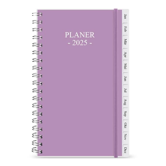 Pocket Planer 2025-2026 Lila 📅📝
