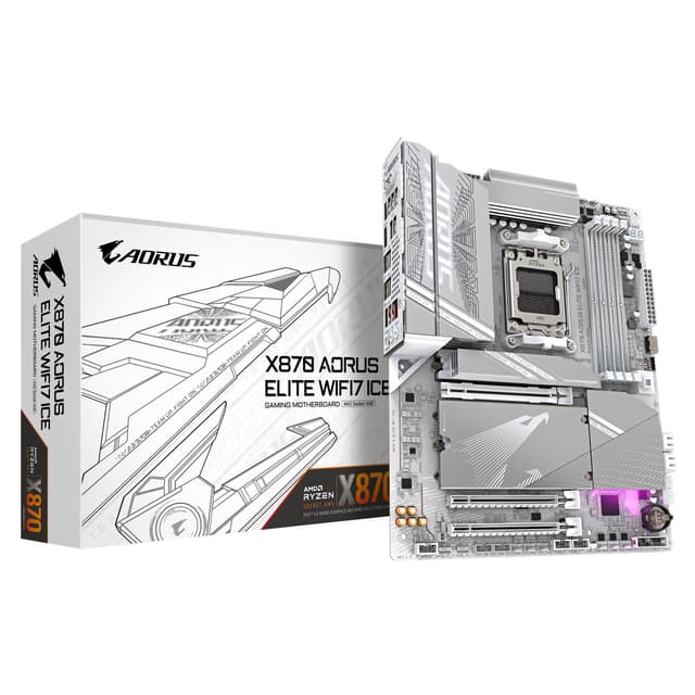 🚀 Angebot: GIGABYTE X870 A Elite WIFI7 Ice-Mainboard 🌟