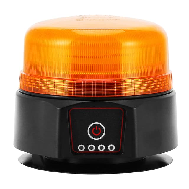 AGRISHOP 12V/24V LED Kabellos Blitzleuchte Mit Magnetfuß