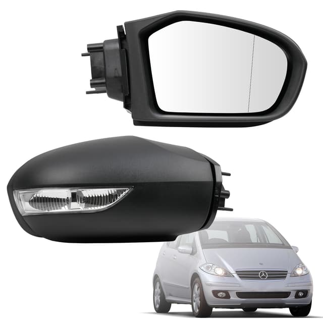 🚗 Convitex Außenspiegel Rechts Mercedes A Klasse W169 Baujahr 2004 2005 2006 2007 2008, Spiegel Rechts B Klasse W245 Baujahr 2005 2006 2007 2008 🚘