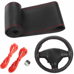 🚗 YUNZHISHIYE Universal Nähen Auto Lenkradbezug 🧵