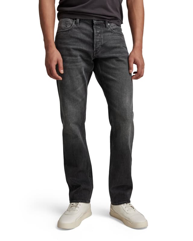 👖🌟 Deal: G-STAR Herren Mosa Straight Jeans 34W / 36L Schwarz 🌟👖