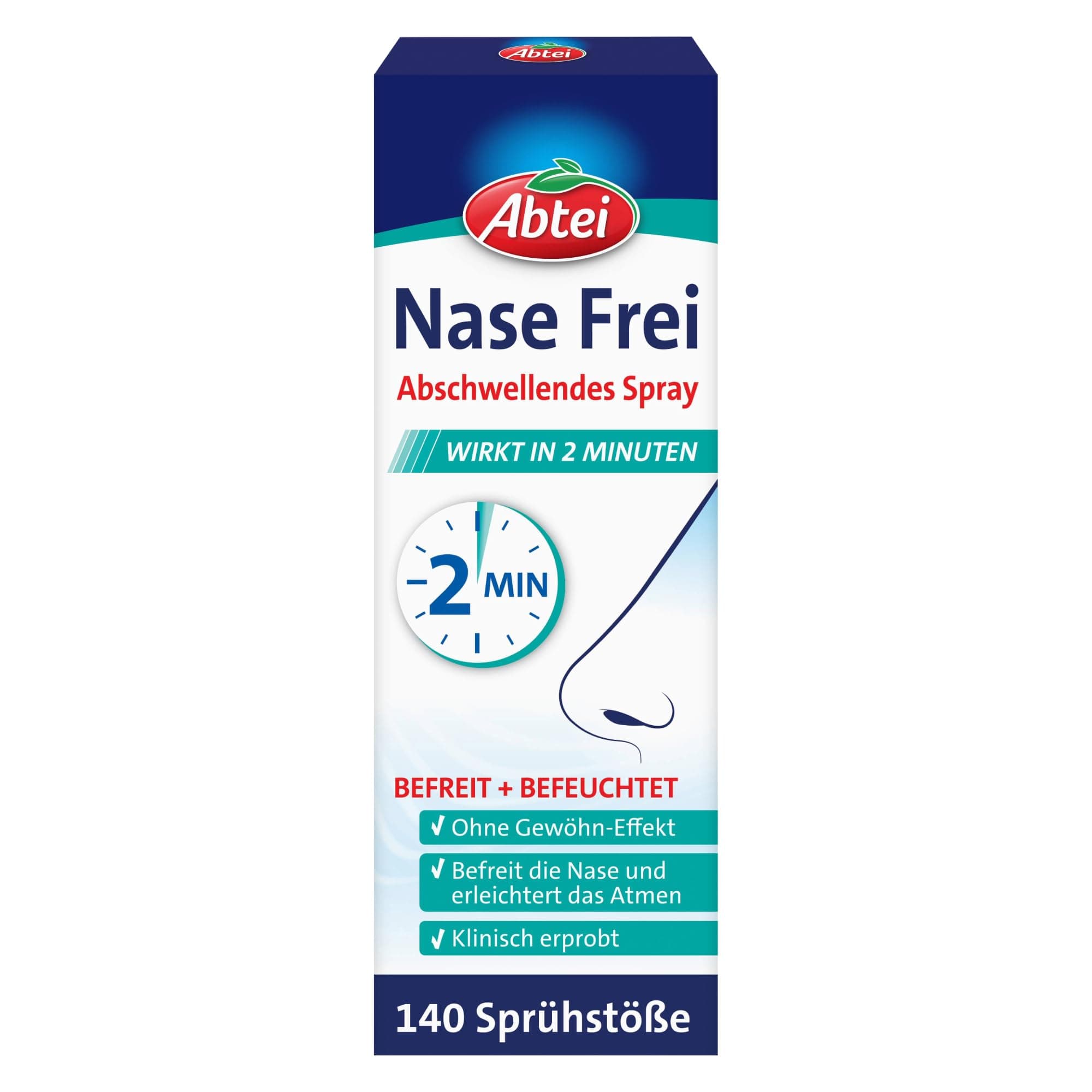 👃🌊 Abtei Nase Frei Abschwellendes Nasenspray 🌿🆓