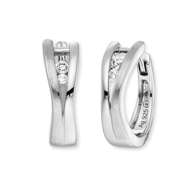Engelsrufer Keep it so simple Damen Creole Xena aus Sterling Silber