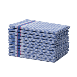 Angebot: Amago - 10er Pack Allzwecktücher, 100% Baumwolle, 50 x 100 cm - Blau 🌟