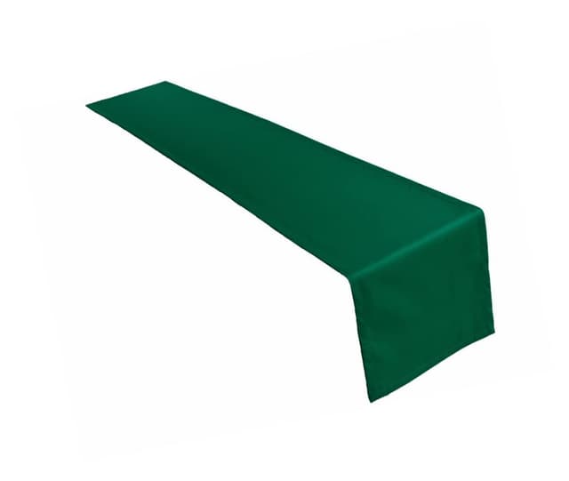Lemos Home Hochwertiger Tischläufer aus 100% Baumwolle 🌿🌟 - Tischläufer 40x250cm, Tannengrün