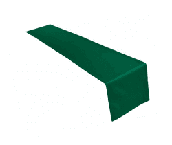 Lemos Home Hochwertiger Tischläufer aus 100% Baumwolle 🌿🌟 - Tischläufer 40x250cm, Tannengrün