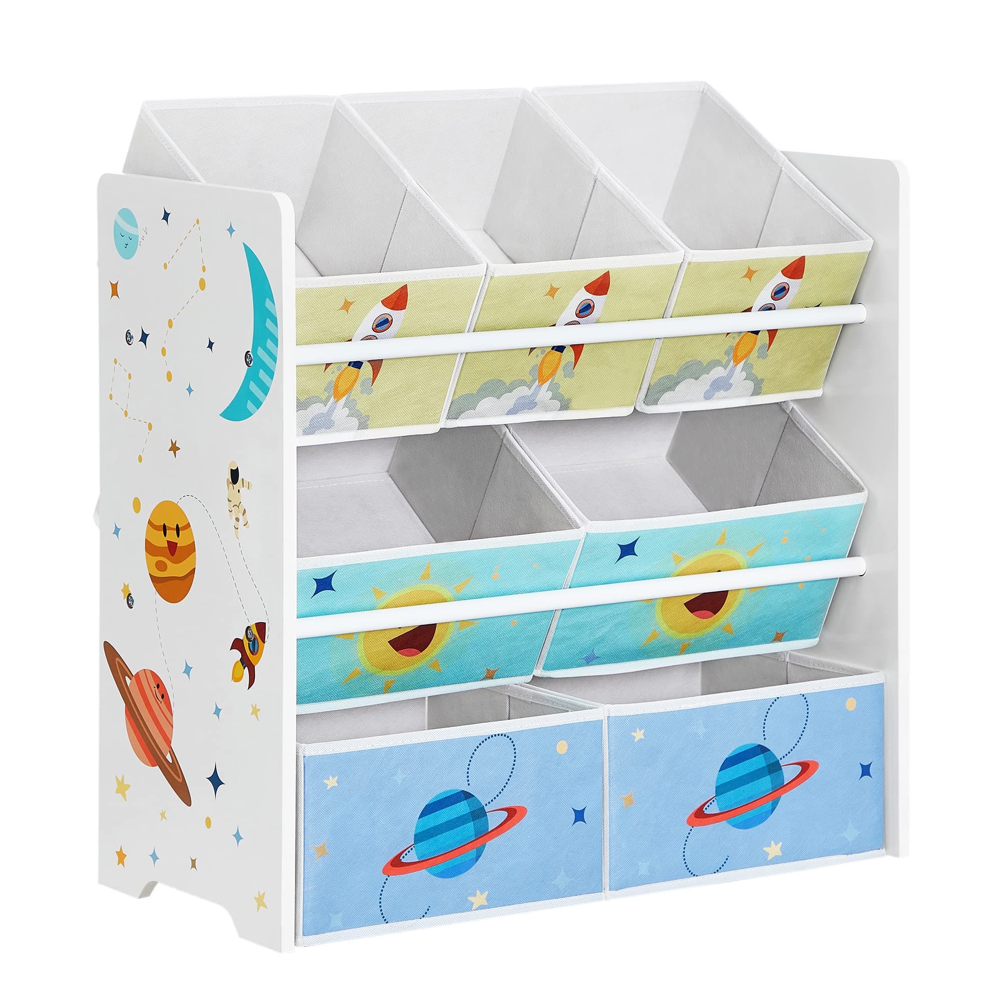 🌟 SONGMICS Kinderzimmerregal mit 7 Aufbewahrungsboxen 🚀