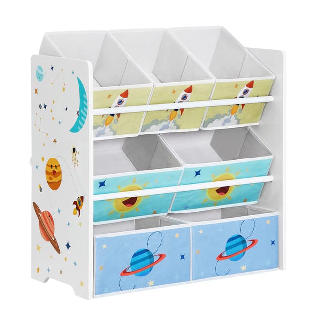 🌟 SONGMICS Kinderzimmerregal mit 7 Aufbewahrungsboxen 🚀