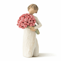 Enesco Willow Tree Abundance Figurine Bronze und Elfenbein 🌳