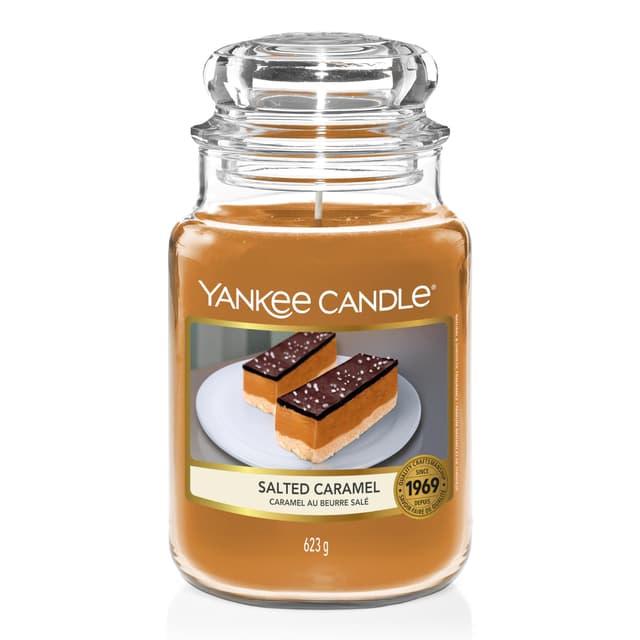 Yankee Candle Duftkerze im Glas (groß) 🕯️ Salted Caramel - Angebot