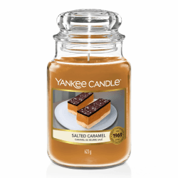 Yankee Candle Duftkerze im Glas (groß) 🕯️ Salted Caramel - Angebot
