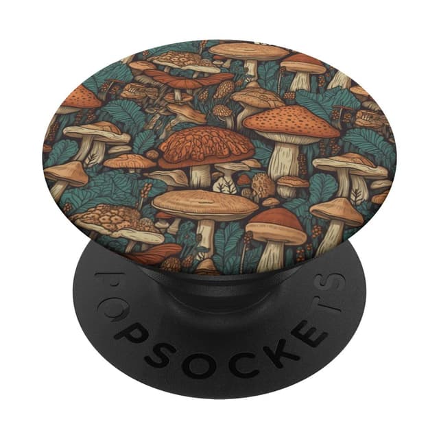 Farne und Pilze PopSockets mit austauschbarem PopGrip Standard 🌿🍄