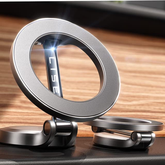 🚗 LISEN Handyhalterung Auto für MagSafe Autohalterung 📱 - Magnetische Armaturenbrett KFZ Handyhalter für iPhone - ExpertHolder fit für MagSafe