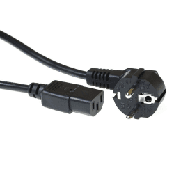 🔌💻 ACT Kaltgerätekabel 3m - PC & Monitor Stromkabel 🖥️