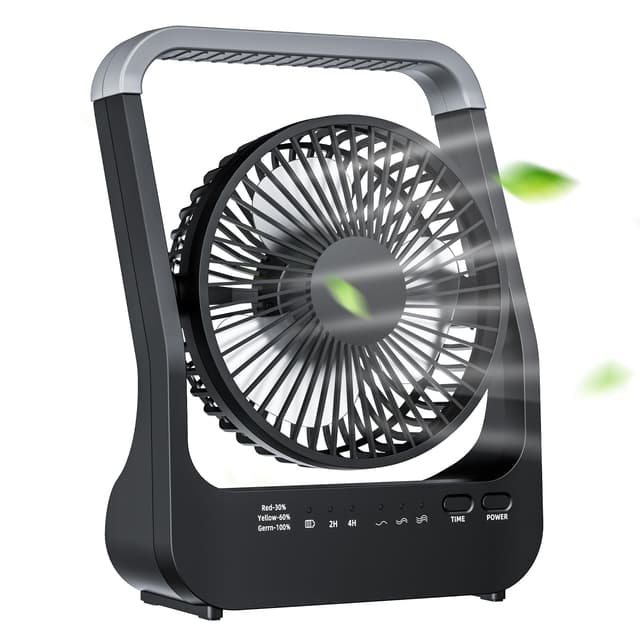 Tischventilator USB 20000mAh Mini Ventilator 🍃