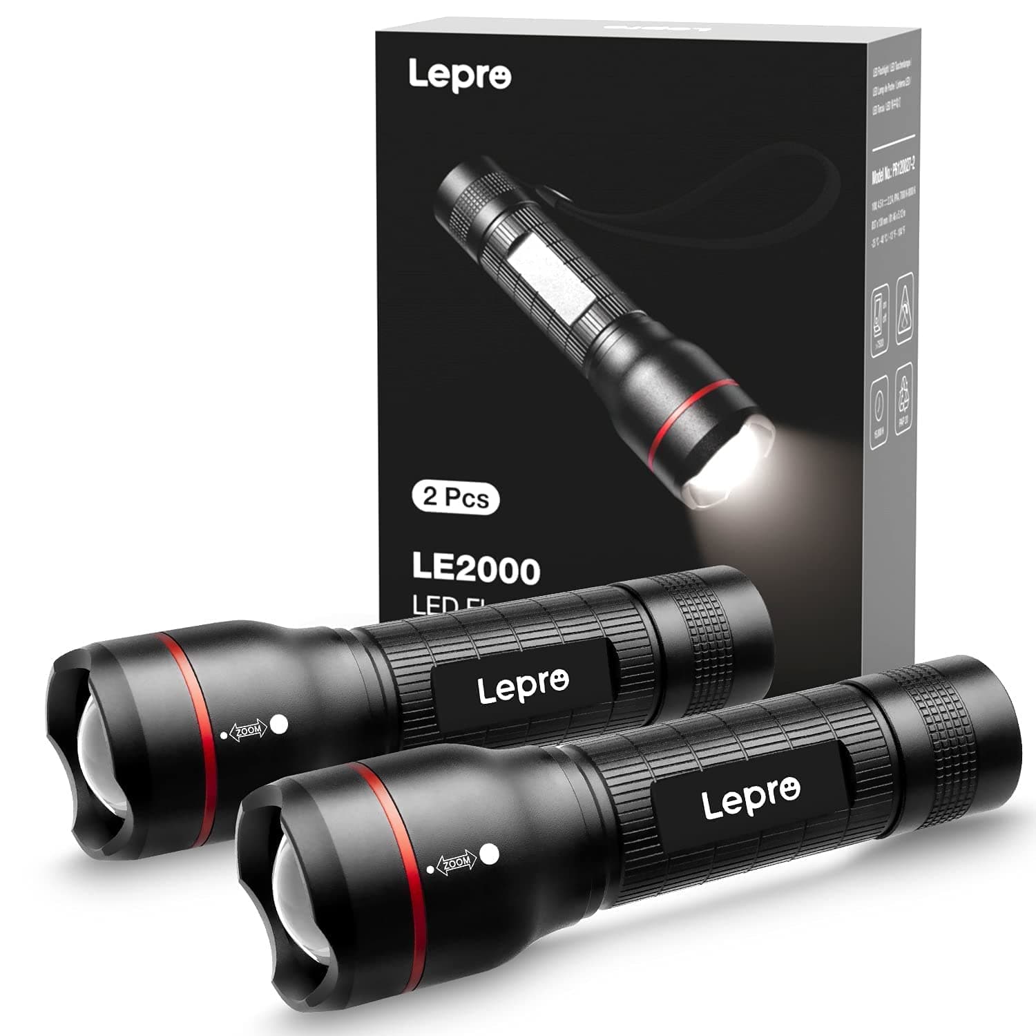 🔦 Lepro LED Taschenlampe LE2000 - Super Hell und Handlich!