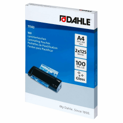Angebot: Dahle Laminierfolien A4, 250 Micron (2x125) - 100 Stück 🌟