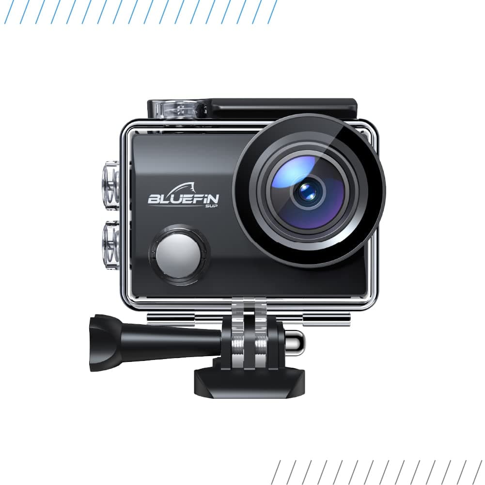 Bluefin C-Scape Action Kamera 4K | Voll HD Video 🎥 | 170° Fischaugenobjektiv 🐟 | 30M Wasserdicht 💧 | WiFi Verbindung 📶