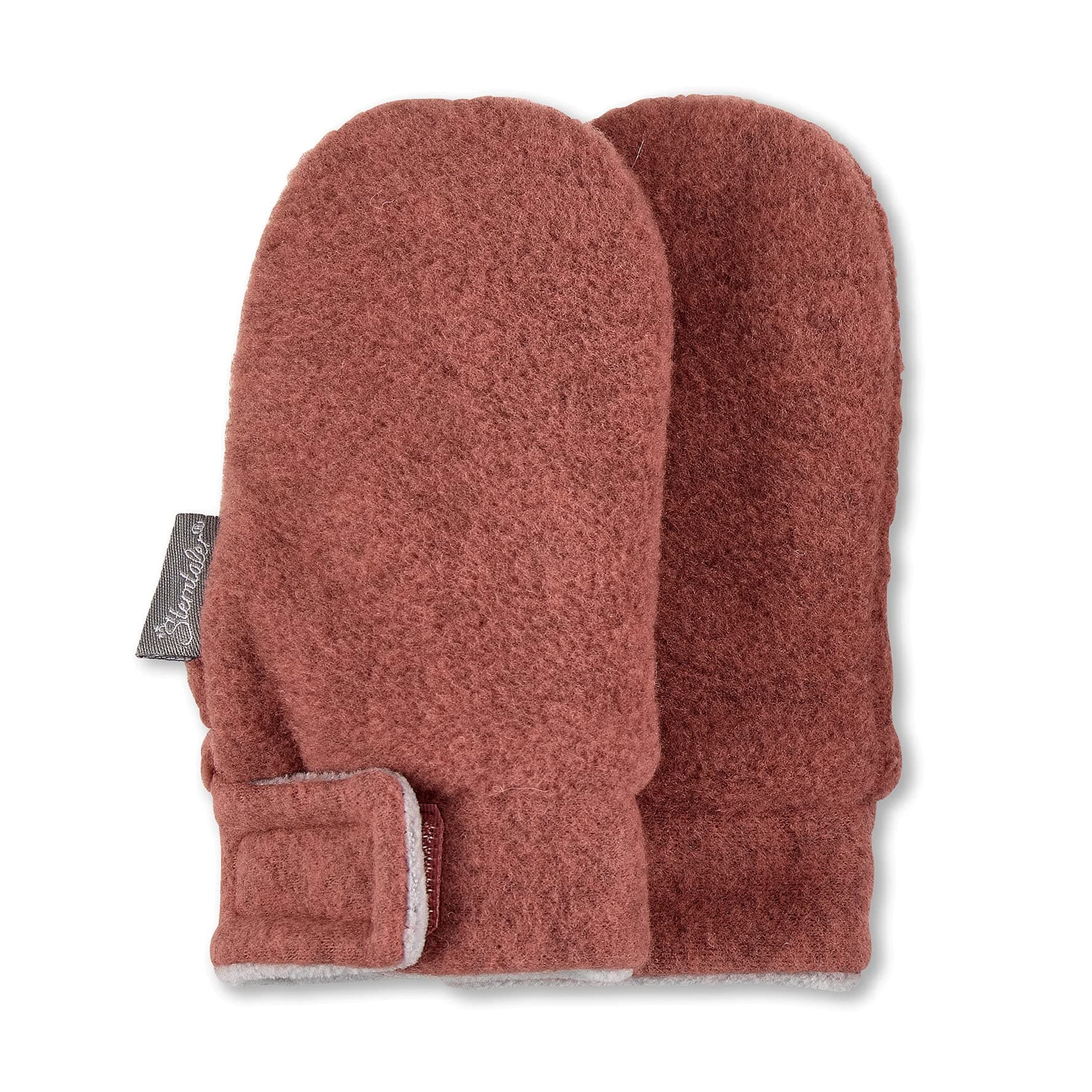 🌟 Sterntaler Unisex Baby Fäustlinge Fleece Fäustel 1 Rot Meliert 🧤