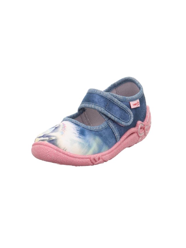 🌟 Superfit Mädchen BELINDA Hausschuhe, BLAU/ROSA 8050 - Nur 17.67€!