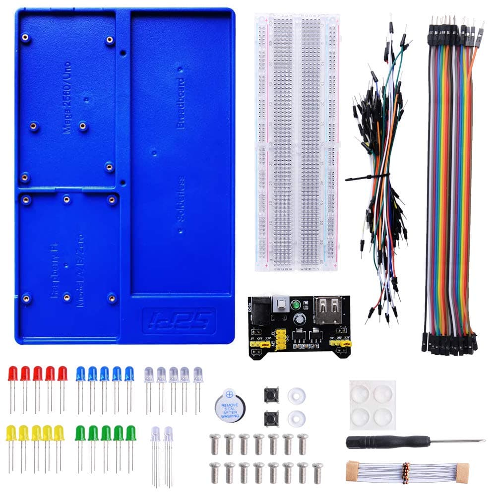 🌟🛠️ GeeekPi Raspberry Pi 4 Halter ABS Breadboard Kit 🛠️🌟